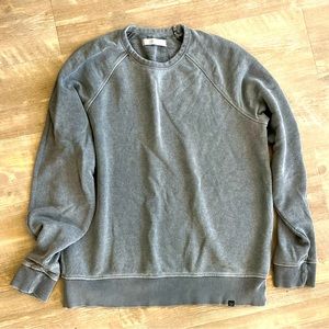 Outerknown Sur sweatshirt - men’s large - grey - 55% hemp 45% organic cotton